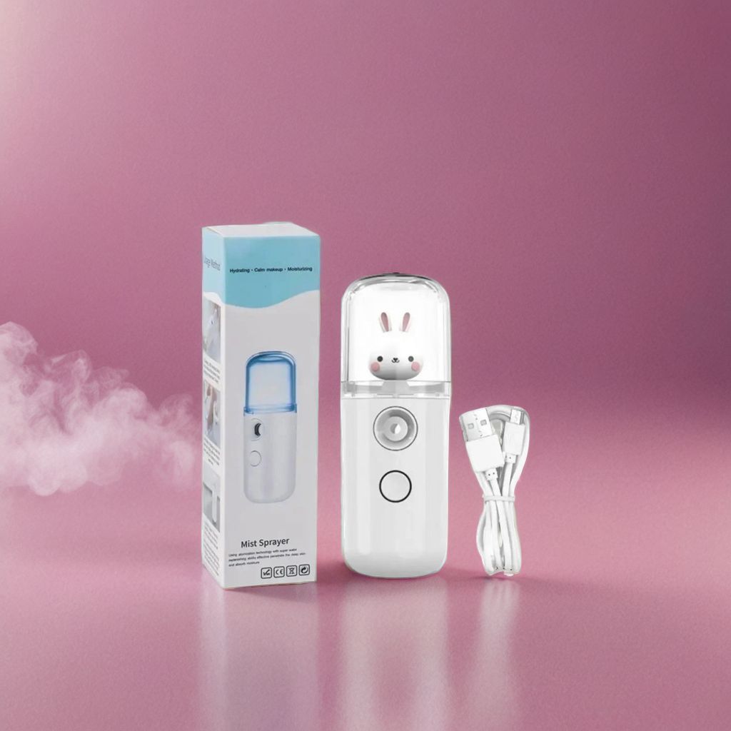 BrumaSkin– Spray Facial Nano Hidratante con Forma de Conejo | Donnéa